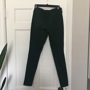 Skinnygirl jeans,  dark green, size 27/4